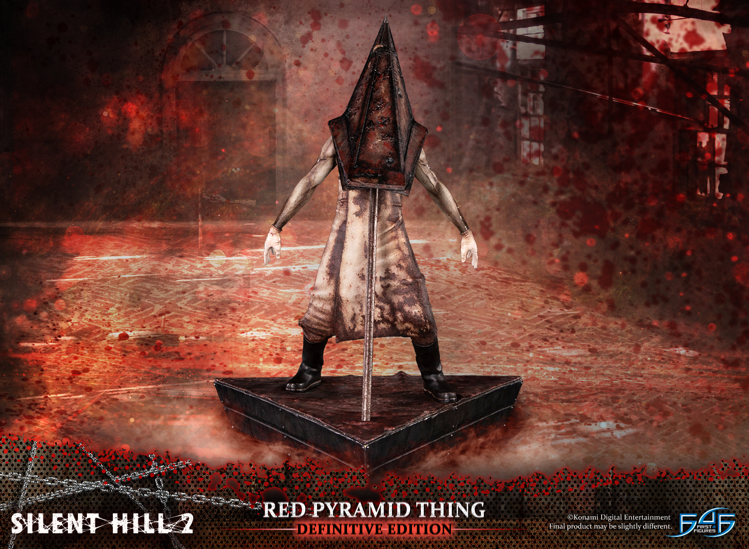 Red Pyramid Thing Statue by First 4 Figures