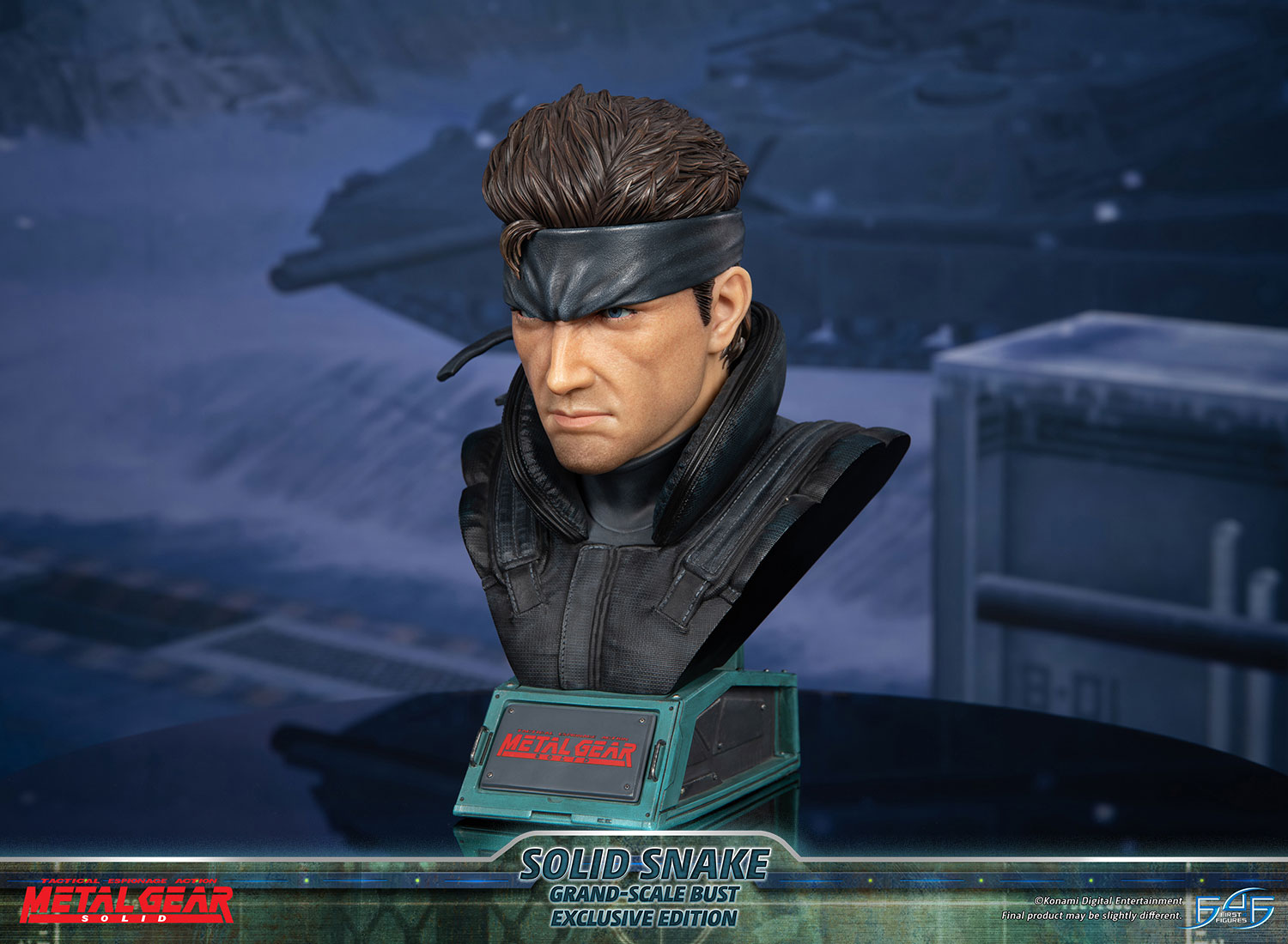 Metal Gear Solid - Solid Snake Busts by First 4 Figures - The Toyark - News