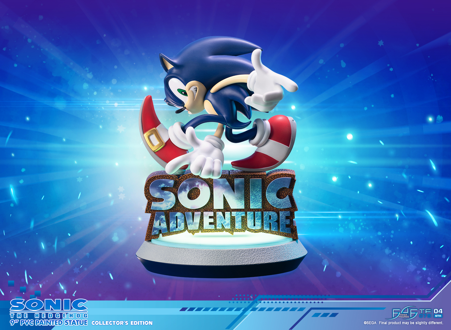 Figura Sonic The Hedgehog Edición Exclusiva First4Figures