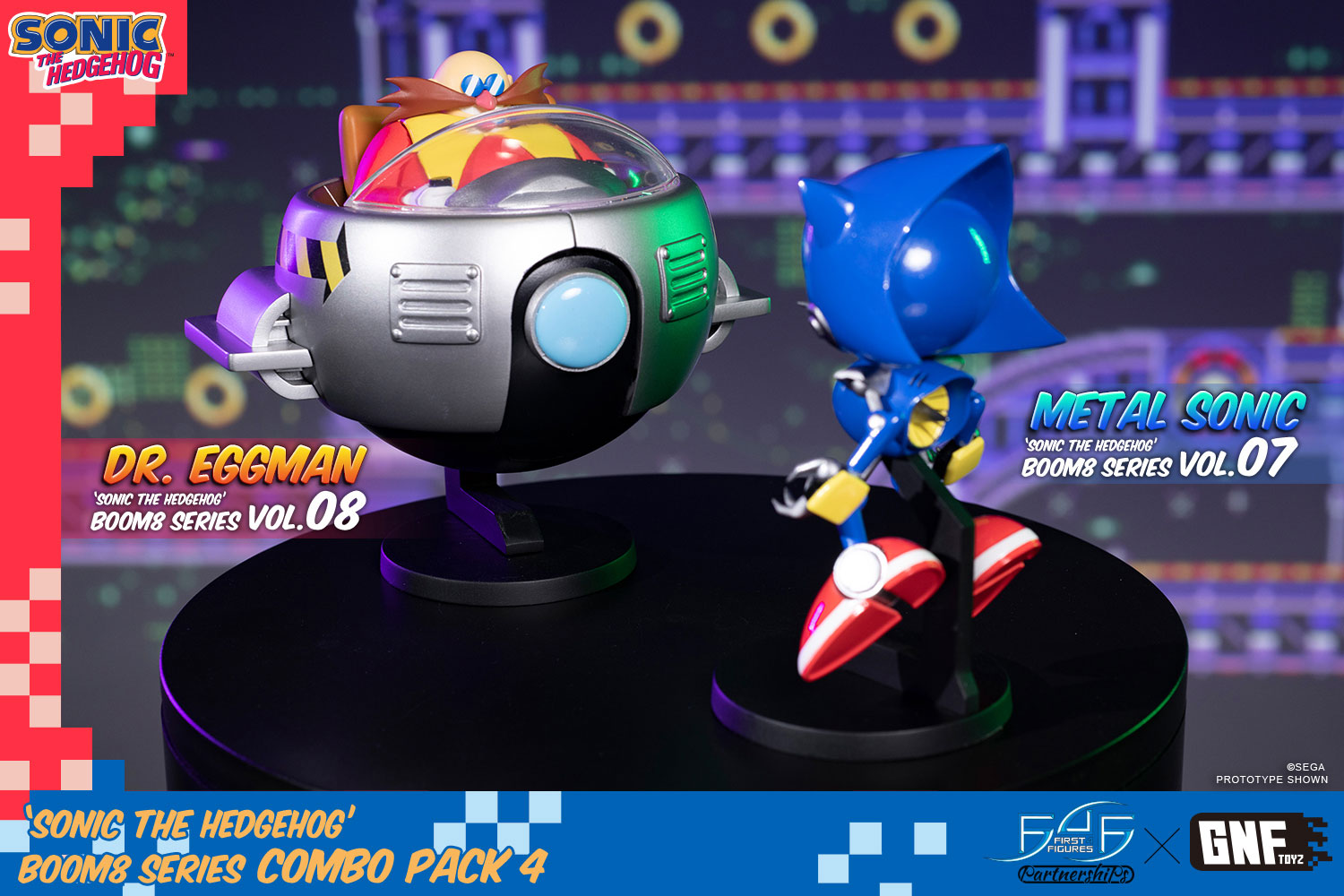 Sonic the Hedgehog Figura 4'' - Metal Sonic