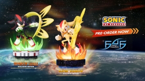  Sonic - super shadow - statuette 50cm