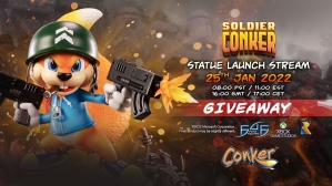 Conker's Bad Fur Day – Soldier Conker Statue Giveaway