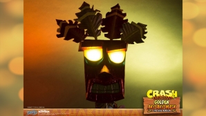 Golden Aku Aku Mask