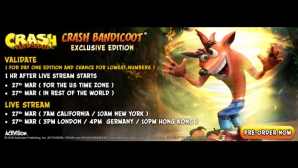 Crash Bandicoot™ Pre-Order FAQs