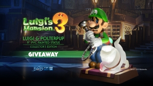 Luigi's Mansion 3 - Luigi & Polterpup 9'' PVC Painted Statue (F4F)  Collector's Edition :: Profile :: Dark Horse Comics