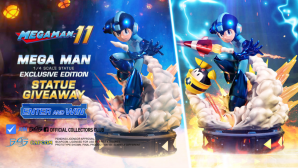 Mega Man Statue Launch & Giveaway