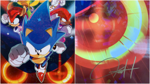 Sonic Mania Signed Art Print Giveaway