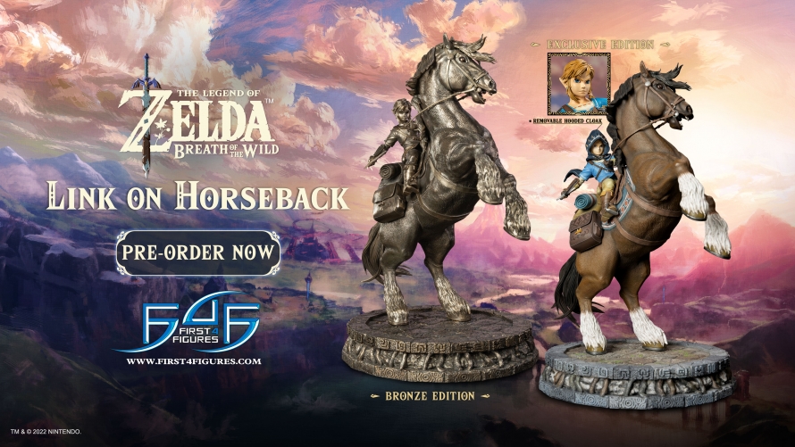 The Legend of Zelda™: Breath of the Wild - Link on Horseback Resin