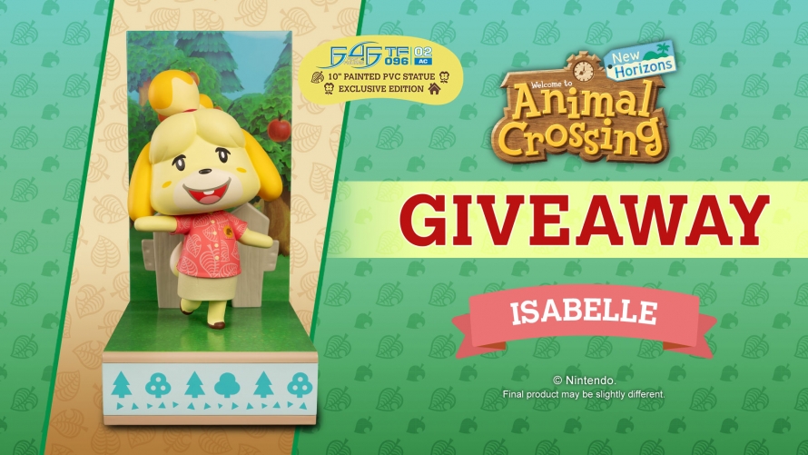 Animal Crossing: New Horizons – Isabelle Statue Giveaway 
