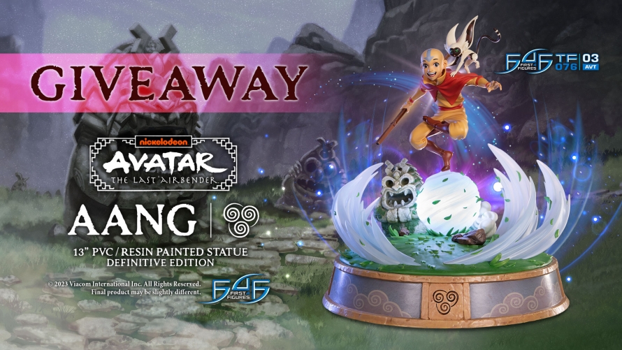 Avatar: The Last Airbender - Aang PVC Statue Giveaway 