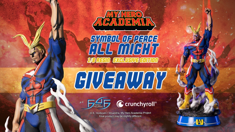 My Hero Academia - Symbol of Peace All Might (1/8 Resin) Statue Giveaway 