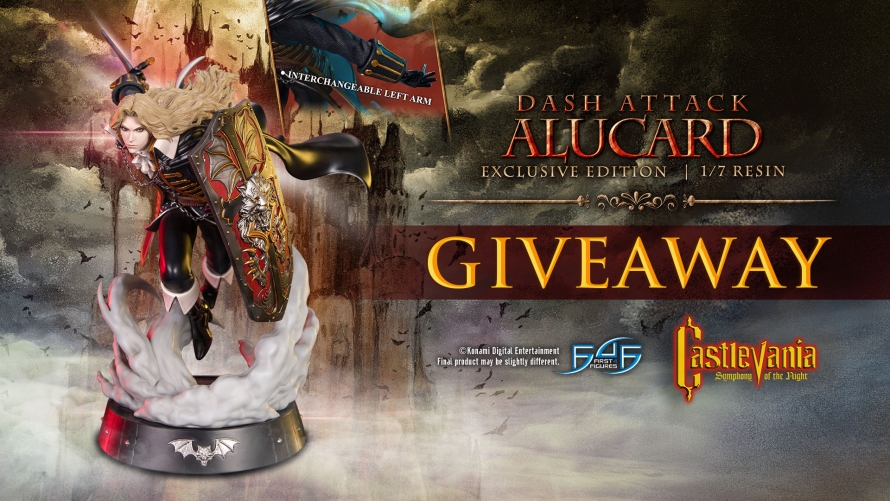 Castlevania: Symphony of the Night - Dash Attack Alucard Statue Giveaway 