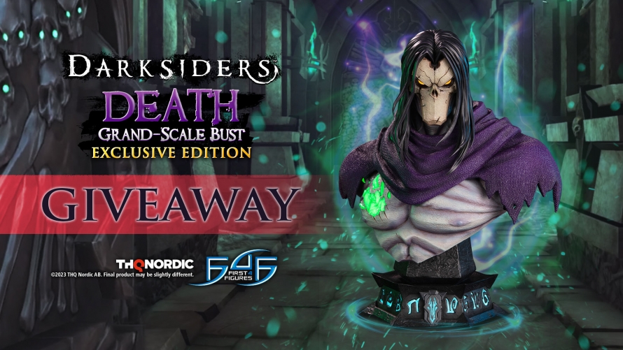 Darksiders - Death Grand Scale Bust Statue Giveaway 