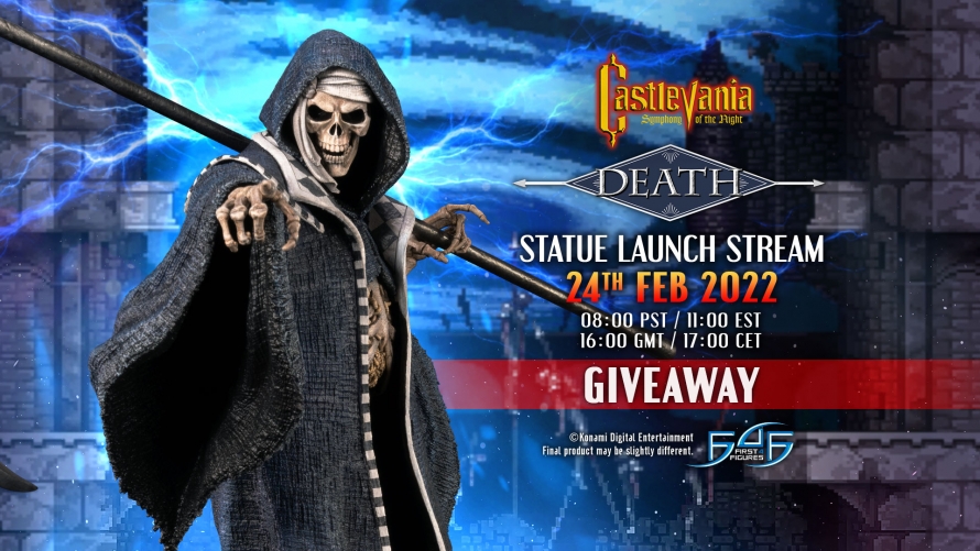Castlevania: Symphony of the Night - Death Statue Giveaway