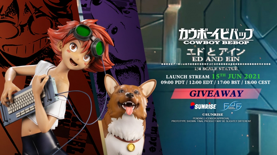 Cowboy Bebop Ed And Ein Statue Giveaway