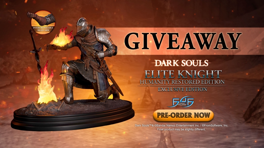 DARK SOULS - Elite Knight: Humanity Restored Edition Statue Giveaway 
