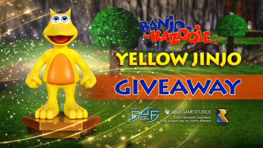 Banjo-Kazooie™ - Yellow Jinjo statue