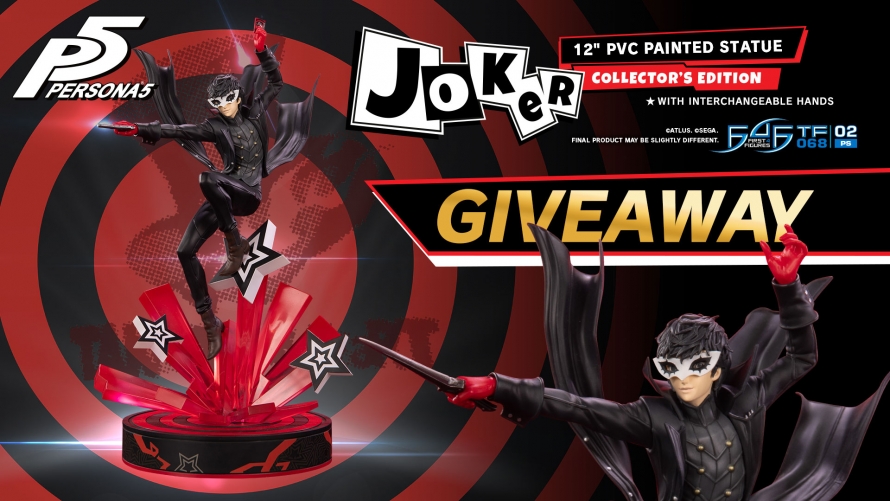 Persona 5 - Joker PVC Statue Giveaway 