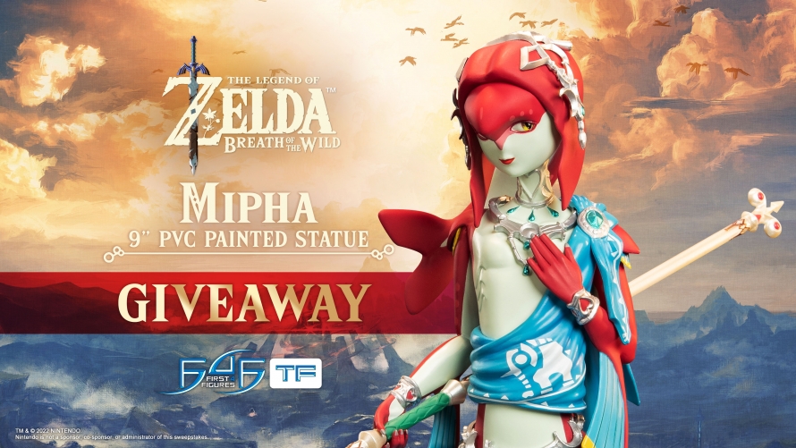 The Legend of Zelda™: Breath of the Wild - Mipha PVC Statue Giveaway 
