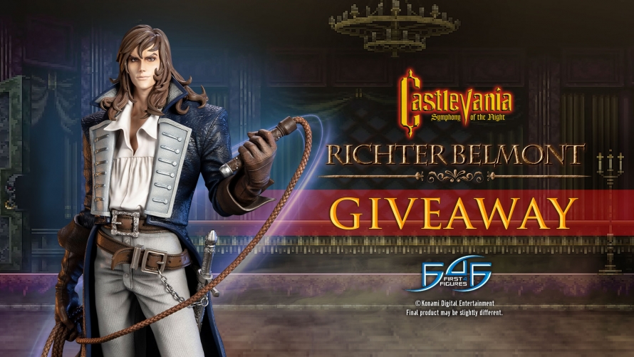Castlevania: Symphony of the Night - Richter Belmont Resin Statue Giveaway 
