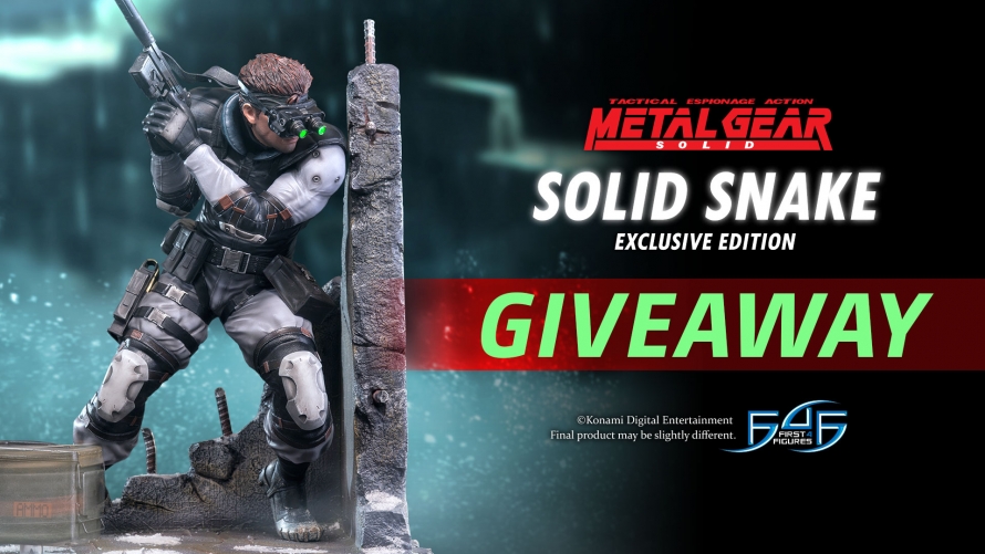 Metal Gear Solid - Solid Snake statue