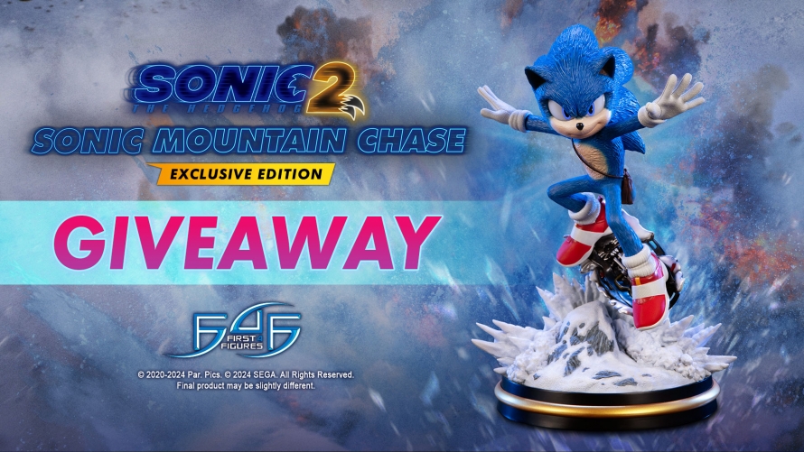 Sonic the Hedgehog 2 - Sonic Mountain Chase Statue Giveaway 