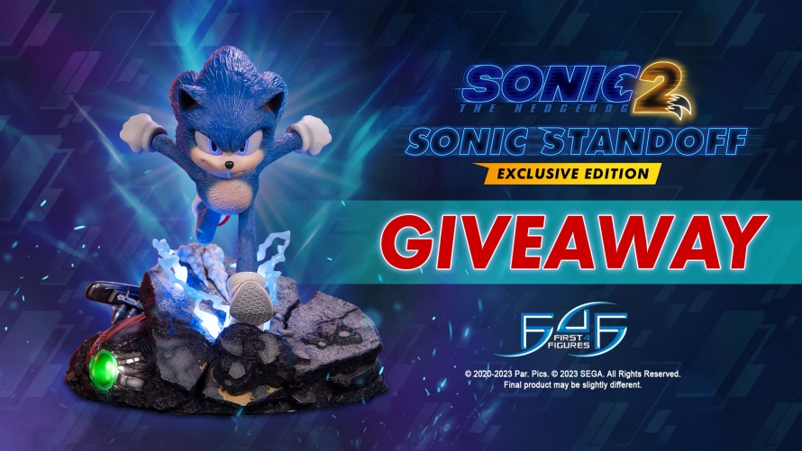 Sonic the Hedgehog 2 - Sonic Standoff Statue Giveaway 