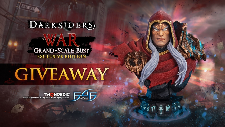 Darksiders - War Grand Scale Bust Statue Giveaway 