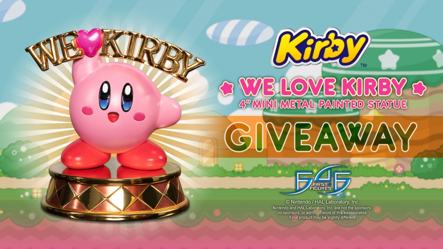 Kirby™ – We Love Kirby Mini Metal statue