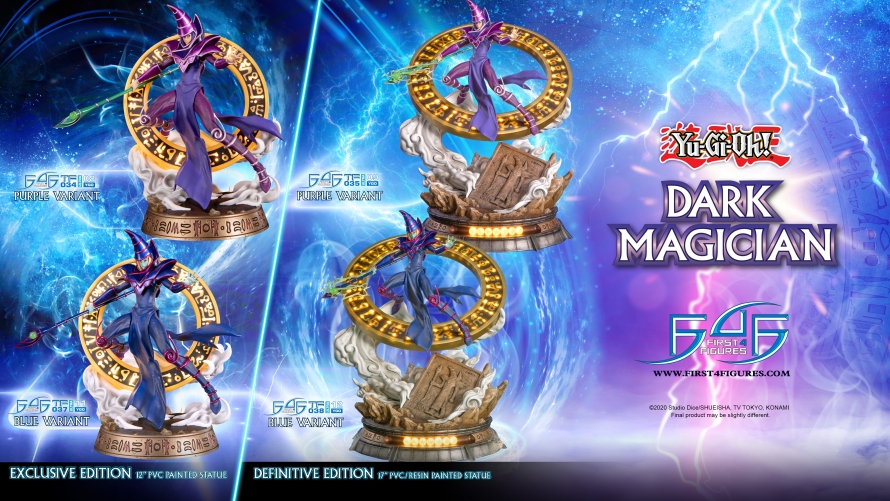 Yu-Gi-Oh! – Dark Magician PVC Statue Launch