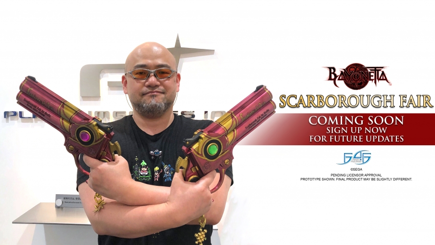 Bayonetta – Scarborough Fair Prop Replica Coming Soon