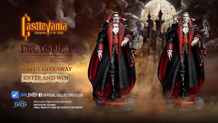 Dracula Statue Launch & Giveaway