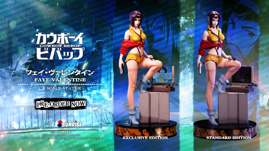 Cowboy Bebop – Faye Valentine Statue Launch