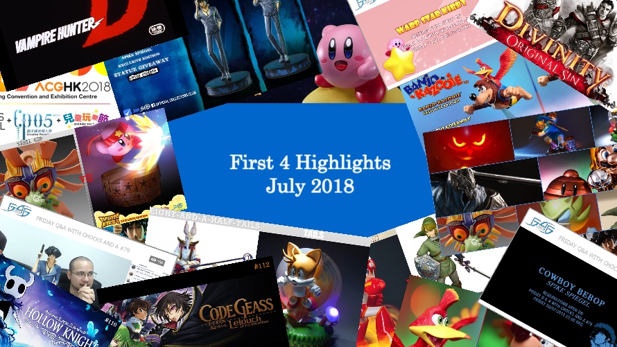 First 4 Highlights – July 2018 Issue