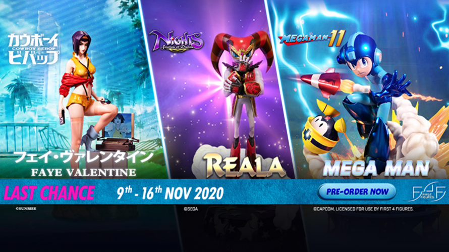 Last Chance – Faye Valentine, Reala, and Mega Man