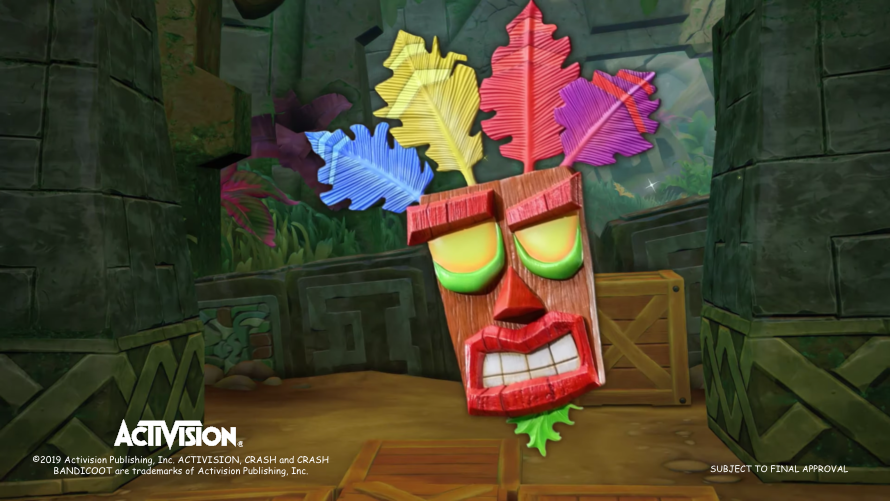 Aku Mask Crash Bandicoot - Crash Bandicoot Aku Aku Png,Crash