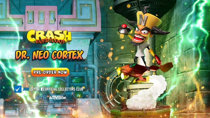 Crash Bandicoot™ – Dr. Neo Cortex Statue Launch