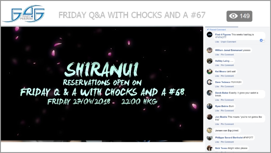 Recap: Friday Q&A with Chocks and A #67 (April 20, 2018)