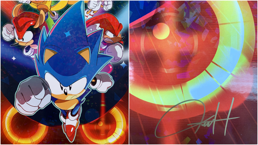 Sonic Mania Poster