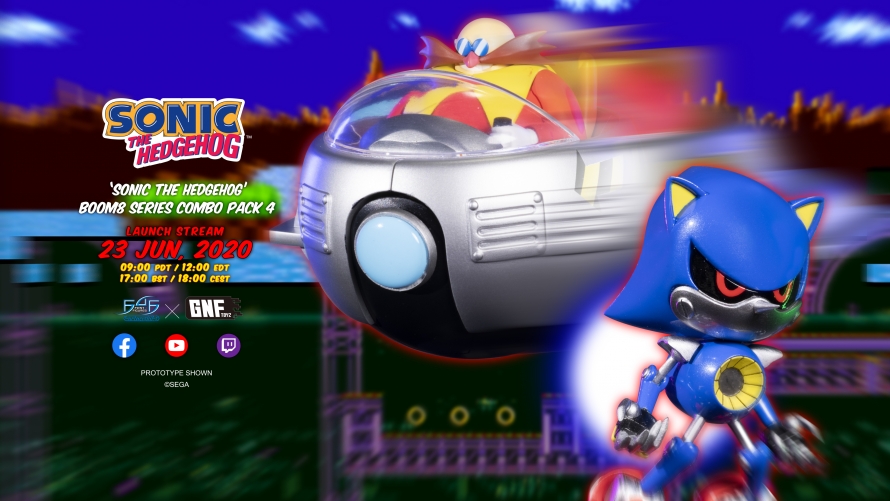 Sonic The Hedgehog Boom8 Series – Combo Pack 4 Launch Date Announced