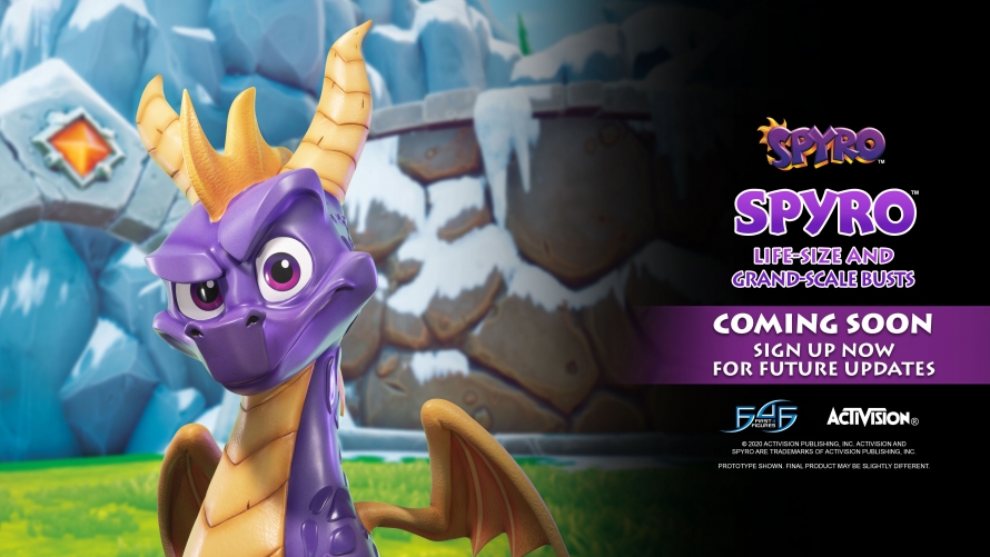 A First Look at the Spyro™ the Dragon – Spyro™ Bust Statue