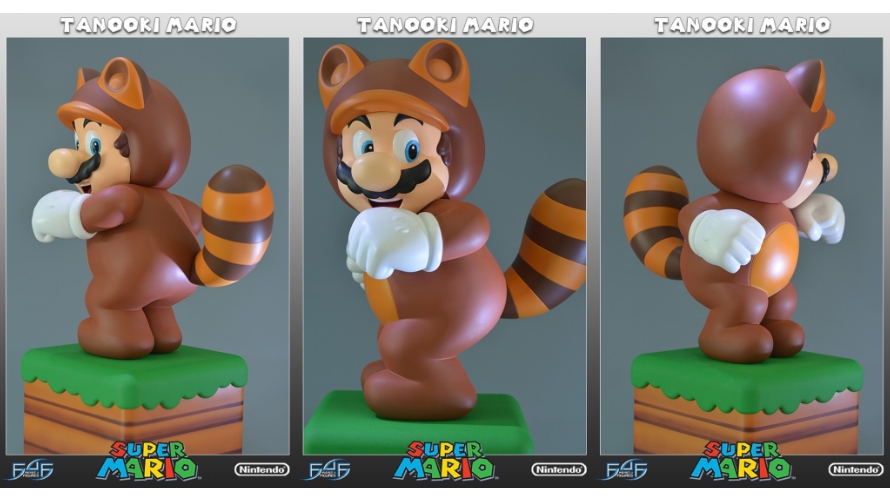 Super Mario Collectibles Tanooki Mario Regular Reopening