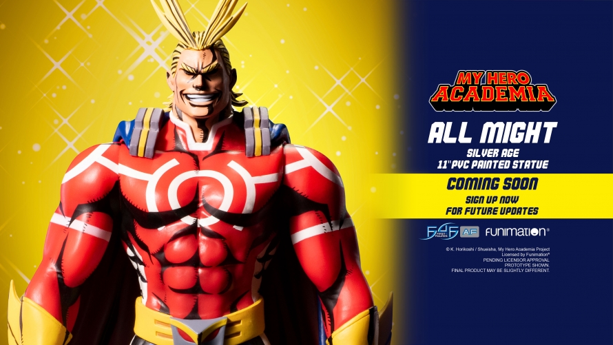 My Hero Academia – All Might: Silver Age PVC Action Figure Coming Soon