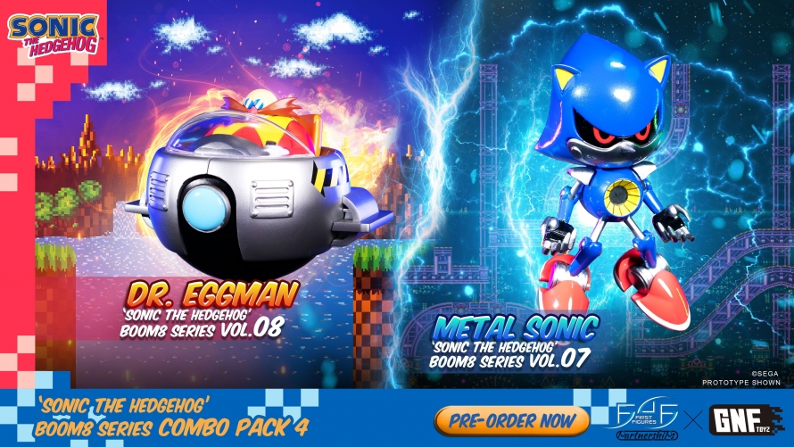 Sonic The Hedgehog Boom8 Series – Combo Pack 4 Launch