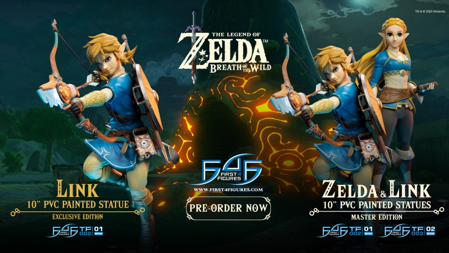 The Legend Of Zelda Breath Of The Wild Link Exclusive Edition Statue Launch