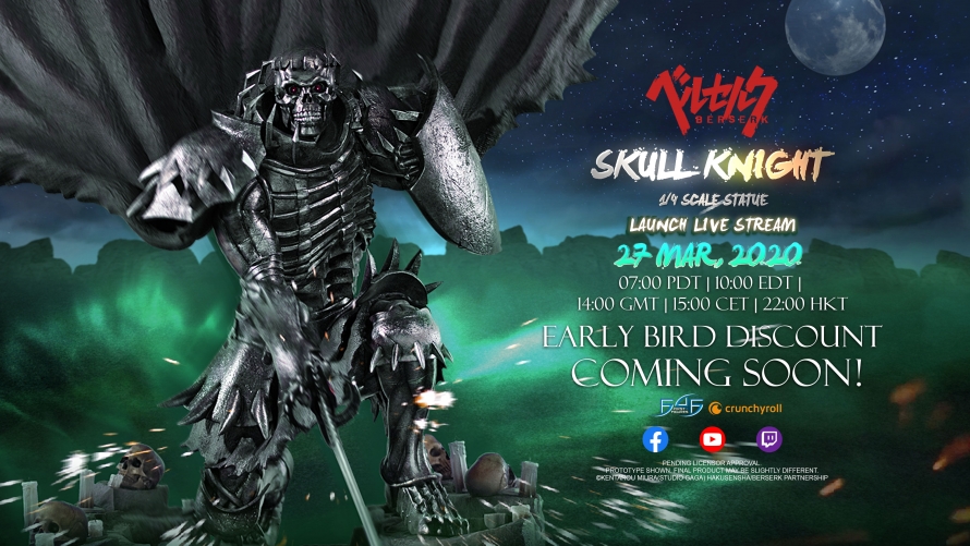 Skull Knight Statue Coming Soon