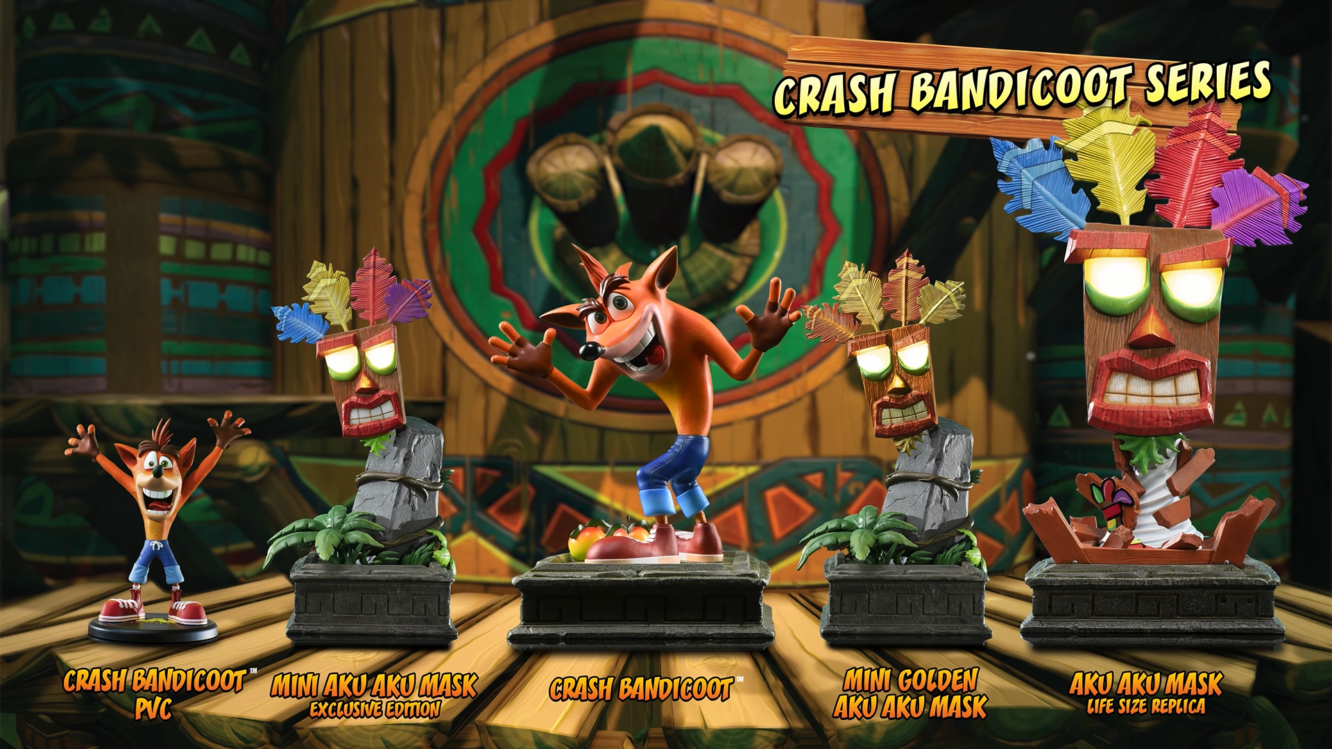 First 4 Figures Crash Bandicoot™ series