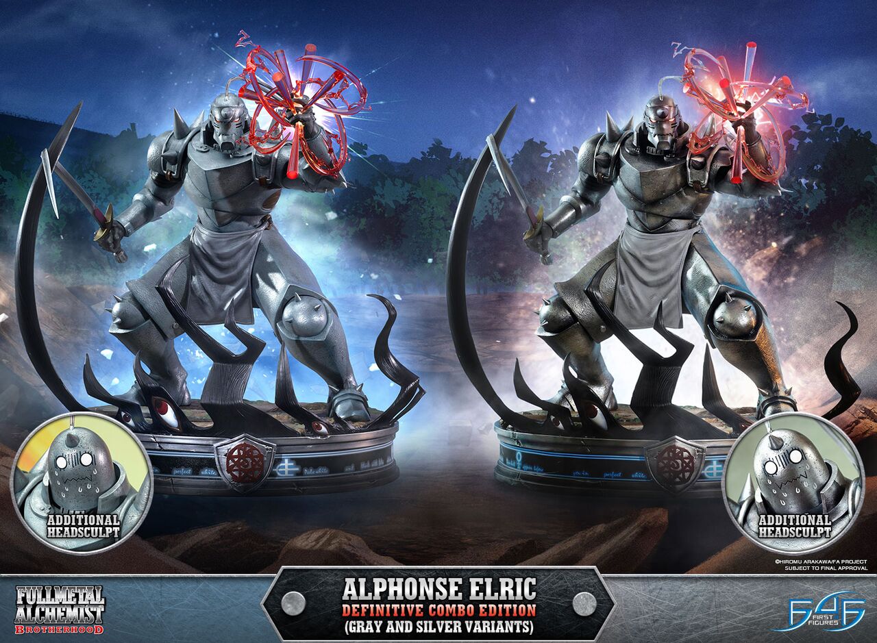 Alphonse Elric Definitive Combo Edition (Gray Variant and Silver Variant)