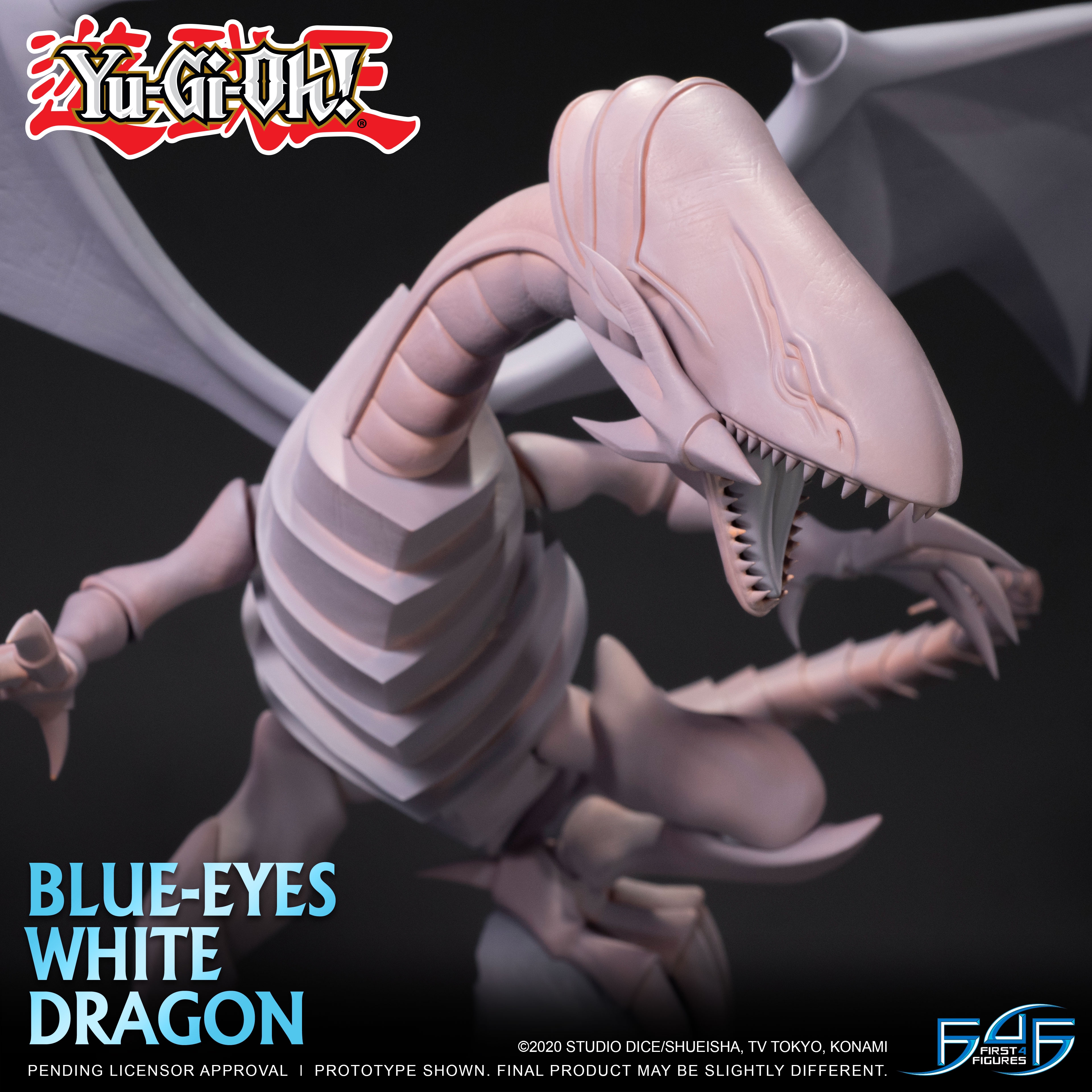 A First Look At The Yu Gi Oh Blue Eyes White Dragon Statue