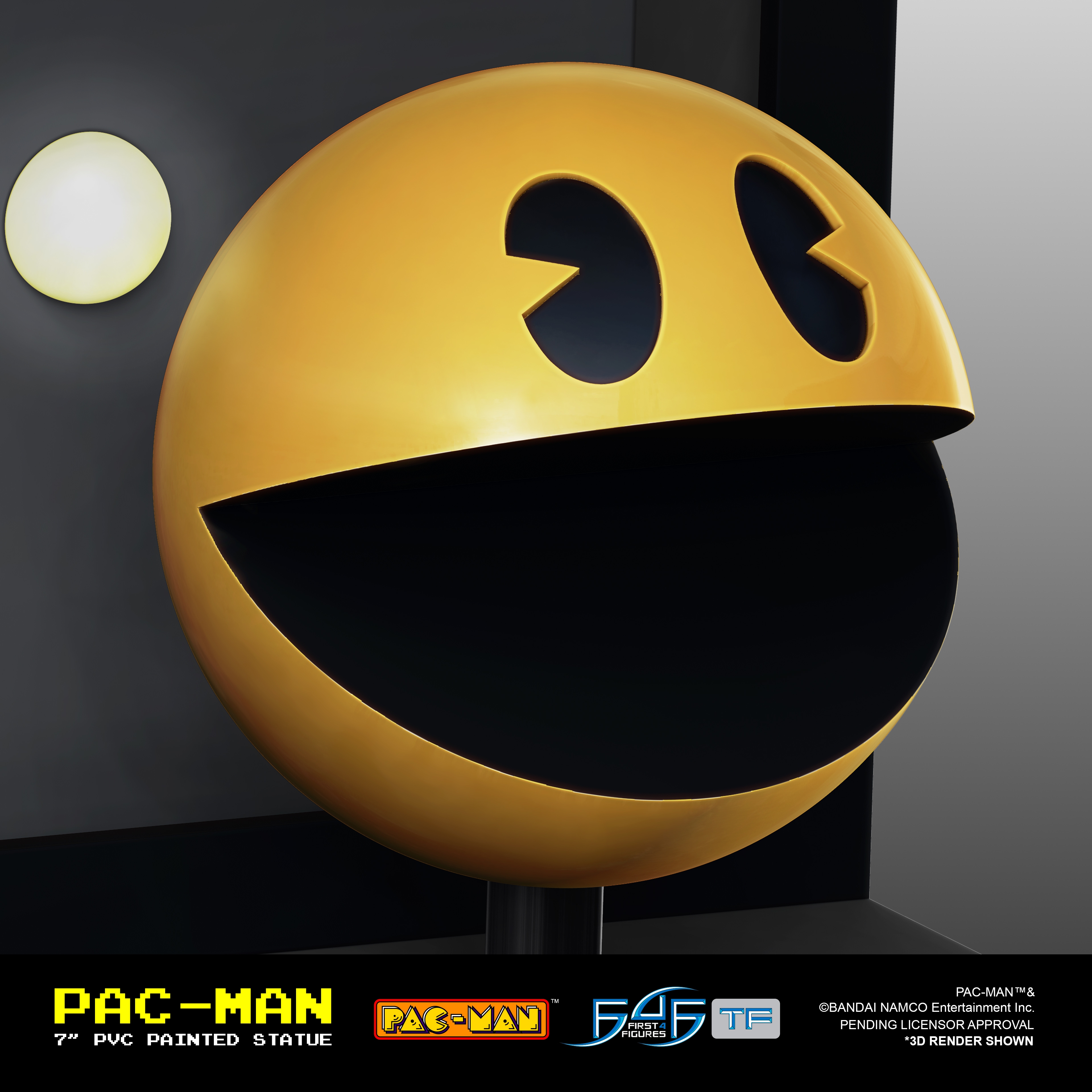 A First Look at First 4 Figures' PAC-MAN – PAC-MAN PVC Statue